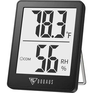 Digital Hygrometer Indoor Thermometer Humidity Meter Room Thermometer with 5s Fa